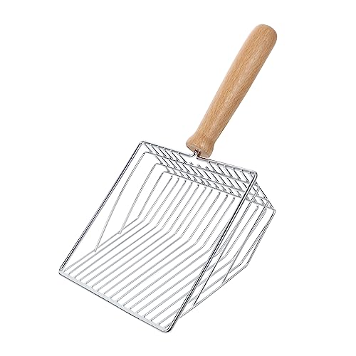 HOMOBABE 1 Stück Schaufel für Katzenstreu Post sauber Katzenkotschaufel Katzenstreu schaufeln Reinigung selbst Katze Sandschaufel Poop-Filterschaufel sus304 Edelstahl Silver HOMOBABE 1 Stück Schaufel für Katzenstreu Post sauber Katzenkotschaufel Katzenstreu schaufeln Reinigung selbst Katze Sandschaufel Poop-Filterschaufel sus304 Edelstahl Silver von HOMOBABE