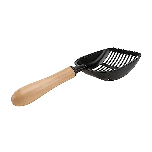 HOMOBABE 1 Stück Schaufel für Katzenstreu Wurf Katzenstreu verklumpt handhaben Scoop Katzenschaufel Haustier-Katzenstreu-Schaufel Outdoor-Schaufel für Haustiere Holz Black HOMOBABE 1 Stück Schaufel für Katzenstreu Wurf Katzenstreu verklumpt handhaben Scoop Katzenschaufel Haustier-Katzenstreu-Schaufel Outdoor-Schaufel für Haustiere Holz Black von HOMOBABE