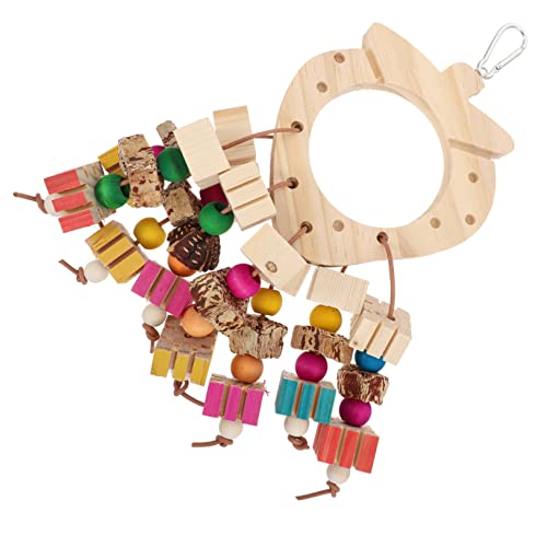 HOMOBABE 1stück Papagei Spielzeug Aus Kauspielzeug Für Vögel Hängende Schaukel Für Käfig Zahnpflege Und Spielspaß Für Papageien Und Vögel Aller HOMOBABE 1stück Papagei Spielzeug Aus Kauspielzeug Für Vögel Hängende Schaukel Für Käfig Zahnpflege Und Spielspaß Für Papageien Und Vögel Aller von HOMOBABE