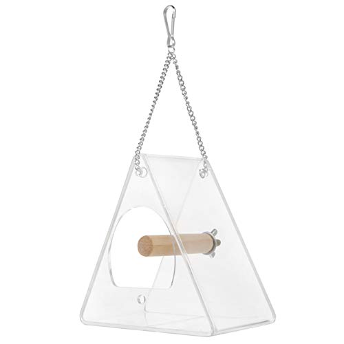 HOMOBABE 1 Stück Vogelfütterer vogelfutterspender vogelfutterhäuschen tränkebecken vogelfutterstelle hängend Samen Vogelfutterbehälter für den Außenbereich Outdoor -Vogelhäuschen Acryl Weiß HOMOBABE 1 Stück Vogelfütterer vogelfutterspender vogelfutterhäuschen tränkebecken vogelfutterstelle hängend Samen Vogelfutterbehälter für den Außenbereich Outdoor -Vogelhäuschen Acryl Weiß von HOMOBABE