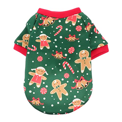 HOMOBABE 1 Stück Weihnachtshundekleidung Lustiges Hundekostüm Welpenweste Weihnachten Tiere Haustier Xmas Cosplay Weste Hundemantel Treues Hundekostüm Hunde Hundebadewanne Hund von HOMOBABE