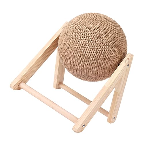 HOMOBABE 1 Stück kratzbaum für Katzen katzenkratzmatte kratzmatte für Katzen katzenbäume cat Toys katzebaum Katzenkratzer aus Sisal Kratzen Katzenhaus Schleifklauenrahmen hölzern von HOMOBABE