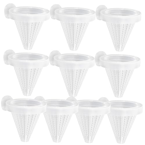 HOMOBABE 10 Stück Futterspender mit Saugnapf Tankkegelzuführung Fischbecken mit live Zucht Fütterung Blutwurm-Feeder Schneckenfutterkegel Futternapf für Garnelen Transparent Zufällige Farbe HOMOBABE 10 Stück Futterspender mit Saugnapf Tankkegelzuführung Fischbecken mit live Zucht Fütterung Blutwurm-Feeder Schneckenfutterkegel Futternapf für Garnelen Transparent Zufällige Farbe von HOMOBABE