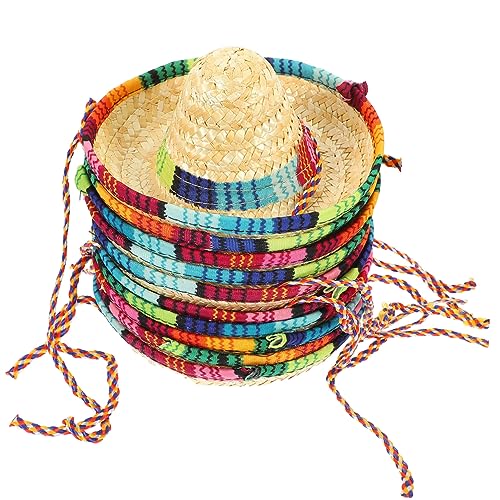 HOMOBABE 10 Stück Haustier Hut Sombrero Hundemütze Hundehut Lustige Hüte Hut Für Katze Dekorative Haustierhut Haustiere Hüte Mini-hüte Partyhut Für Hund Colorful Gras HOMOBABE 10 Stück Haustier Hut Sombrero Hundemütze Hundehut Lustige Hüte Hut Für Katze Dekorative Haustierhut Haustiere Hüte Mini-hüte Partyhut Für Hund Colorful Gras von HOMOBABE