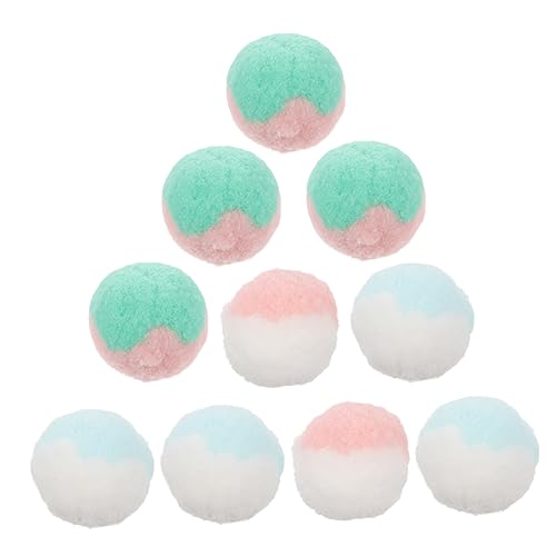 HOMOBABE 10 Stück Katze Plüschtierball Fuzzy-Bälle für Katzen Katzenspielzeug necken katzenspielzeug kratzen katzenpflege cat Toy Plüsch-Katzenspielzeug Katzen-Teaser- HOMOBABE 10 Stück Katze Plüschtierball Fuzzy-Bälle für Katzen Katzenspielzeug necken katzenspielzeug kratzen katzenpflege cat Toy Plüsch-Katzenspielzeug Katzen-Teaser- von HOMOBABE