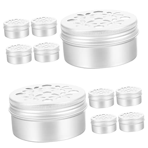 HOMOBABE 10Stücke Teiliges Aluminium Duft Trainingsset für Geruchsschnüffelboxen zur Unterstützung Hundetrainings und Stressabbaus Metallformen mit Deckel zur Verwendung HOMOBABE 10Stücke Teiliges Aluminium Duft Trainingsset für Geruchsschnüffelboxen zur Unterstützung Hundetrainings und Stressabbaus Metallformen mit Deckel zur Verwendung von HOMOBABE