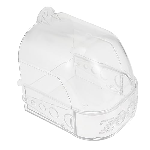 HOMOBABE 1Stück Vogelbadewanne für Papageien Hängendes Badekasten für Käfige für Wellensittiche und Mittelgroße Vögel Robust und Transparent Macht das Baden Vergnügen HOMOBABE 1Stück Vogelbadewanne für Papageien Hängendes Badekasten für Käfige für Wellensittiche und Mittelgroße Vögel Robust und Transparent Macht das Baden Vergnügen von HOMOBABE