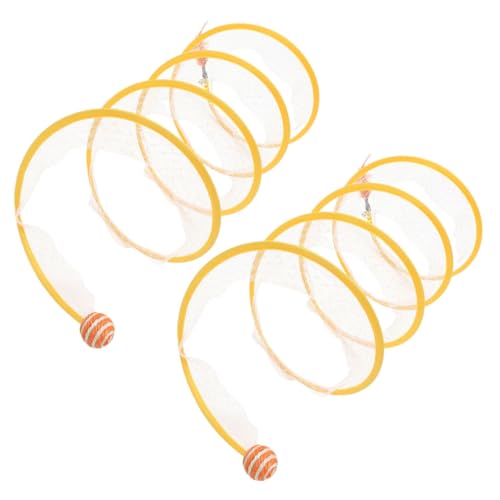 HOMOBABE 2 Stück Faltbarer Katzentunnel Katze Wohnungskatzen Katzenspiele drinnen Zubehör katzenspielzeug Interactive cat Toy Tunnel- Tunnelspielzeug für Wohnungskatzen Stahldraht HOMOBABE 2 Stück Faltbarer Katzentunnel Katze Wohnungskatzen Katzenspiele drinnen Zubehör katzenspielzeug Interactive cat Toy Tunnel- Tunnelspielzeug für Wohnungskatzen Stahldraht von HOMOBABE