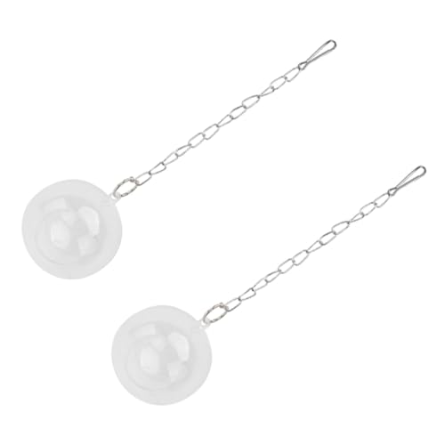 HOMOBABE 2 Stück Fütterungsball Hühnerfutter Papageienspielzeug coop Haustier vogelspielzeug vogelkäfig Hamster Futterspender für Vögel Apparate zum Füttern von Vögeln Acryl Weiß HOMOBABE 2 Stück Fütterungsball Hühnerfutter Papageienspielzeug coop Haustier vogelspielzeug vogelkäfig Hamster Futterspender für Vögel Apparate zum Füttern von Vögeln Acryl Weiß von HOMOBABE