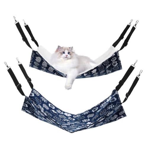HOMOBABE 2 Stück Hängende Katzenbett Schlafen Chat Für Katzenhöhlenbett Hallo Sisal Im Freien Körperpflege Leicht Katzenhängematte Erwachsene Doppelschicht Klein Nest Falten Drinnen Stoff HOMOBABE 2 Stück Hängende Katzenbett Schlafen Chat Für Katzenhöhlenbett Hallo Sisal Im Freien Körperpflege Leicht Katzenhängematte Erwachsene Doppelschicht Klein Nest Falten Drinnen Stoff von HOMOBABE