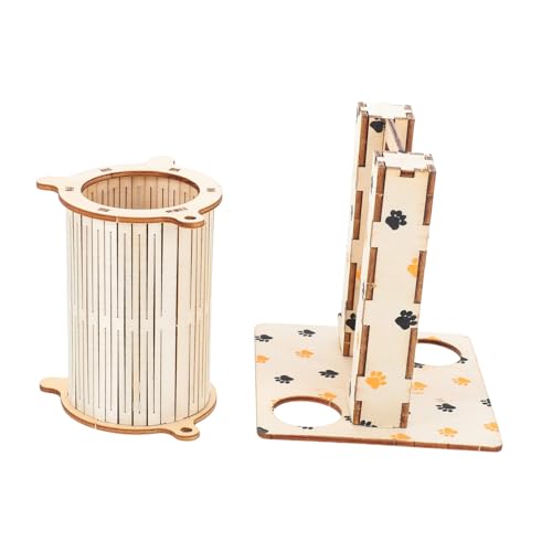 HOMOBABE 2 Stück Hamster -Holzspielzeug Hamster hamsterspielzeug Hamster Entspannungsspielzeug Hamsternest Haustier klein Hamsterkäfig Schaukel aus Hamsterholz hölzern HOMOBABE 2 Stück Hamster -Holzspielzeug Hamster hamsterspielzeug Hamster Entspannungsspielzeug Hamsternest Haustier klein Hamsterkäfig Schaukel aus Hamsterholz hölzern von HOMOBABE