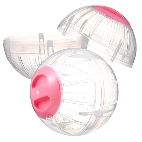 HOMOBABE 2 Stück Hamster Sportball Hamster hamsterspielzeug hamsterzubehör Hamster Sportzubehör Critter Hunde Welpe kleine Tiere Gymnastikball Hamster-Übungsbälle Plastik HOMOBABE 2 Stück Hamster Sportball Hamster hamsterspielzeug hamsterzubehör Hamster Sportzubehör Critter Hunde Welpe kleine Tiere Gymnastikball Hamster-Übungsbälle Plastik von HOMOBABE