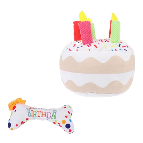 HOMOBABE 2 Stück Haustier Geburtstagsspielzeug Für Hunde Kleine Hunde Kuschelspielzeug Beißspielzeug Puffer Zähes Gehirnspielzeug Ausgestopftes Hundespielzeug Kauspielzeug HOMOBABE 2 Stück Haustier Geburtstagsspielzeug Für Hunde Kleine Hunde Kuschelspielzeug Beißspielzeug Puffer Zähes Gehirnspielzeug Ausgestopftes Hundespielzeug Kauspielzeug von HOMOBABE