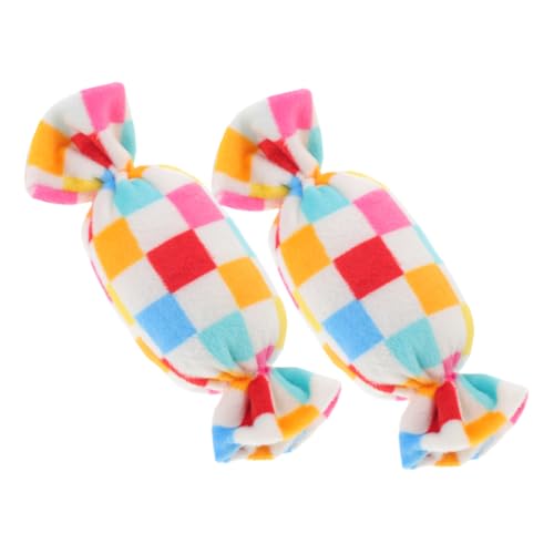 HOMOBABE 2stücke Quietschendes Hundespielzeug Süßigkeitenform Weiche Robuste Kauspielzeuge Für Welpen Und Hunde Für Spiel Und Zahnpflege HOMOBABE 2stücke Quietschendes Hundespielzeug Süßigkeitenform Weiche Robuste Kauspielzeuge Für Welpen Und Hunde Für Spiel Und Zahnpflege von HOMOBABE