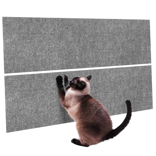 HOMOBABE 2 Stück Klettermatte für Katzen Faltbarer katzenkratzer Katzenkratzbrett katzenkratzmatte katzenkratzschutz Wandkratzer für Katzen Kletternder Katzenkratzer Polyester Grey HOMOBABE 2 Stück Klettermatte für Katzen Faltbarer katzenkratzer Katzenkratzbrett katzenkratzmatte katzenkratzschutz Wandkratzer für Katzen Kletternder Katzenkratzer Polyester Grey von HOMOBABE