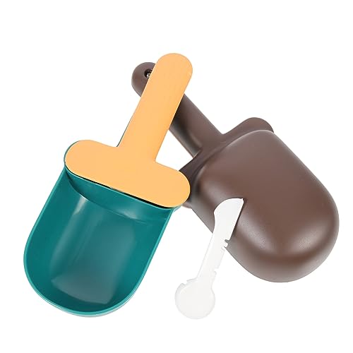 HOMOBABE 2 Stück Löffel für Katzenfutter Katzenfutterschaufel Haustierfutterschaufel Katzenfutterlöffel Fütterung Scoop Haustiere Schaufel für Tiernahrung Bequemer Hundefutterschaufel Abs von HOMOBABE
