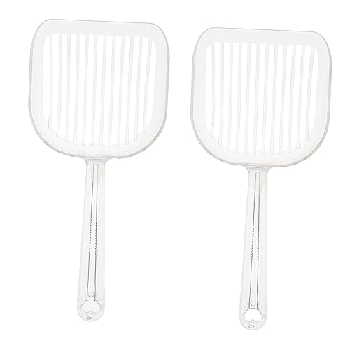 HOMOBABE 2 Stück Schaufel Für Katzenstreu Drinnen Katzenstreu Verklumpen Und Versiegeln Katzen Katzenstreu Multifunktionaler Mülleimer Sauber Scoop Abfallschaufel Reinigen Transparent STK HOMOBABE 2 Stück Schaufel Für Katzenstreu Drinnen Katzenstreu Verklumpen Und Versiegeln Katzen Katzenstreu Multifunktionaler Mülleimer Sauber Scoop Abfallschaufel Reinigen Transparent STK von HOMOBABE
