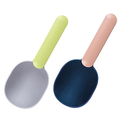 HOMOBABE 2 Stück Schaufel für Katzenfutter Futterspender für Katzen Futterlöffel für Haustiere Tülle Scoop Katzenfutterschaufel Hundefutterschaufel Haustierbedarf Futterspender Schaufel Abs von HOMOBABE