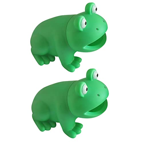 HOMOBABE 2 Stück Sprachfroschspielzeug zäher Hundequietscher Haustierzähne kauen Hundespielzeug langlebiges Dekompressionsspielzeug drücken Vinyl Green HOMOBABE 2 Stück Sprachfroschspielzeug zäher Hundequietscher Haustierzähne kauen Hundespielzeug langlebiges Dekompressionsspielzeug drücken Vinyl Green von HOMOBABE
