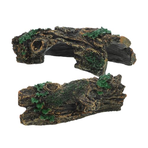 HOMOBABE 2 Stück Teiliges Reptilienversteck aus Natürlichem Holz für Aquarien Schildkröten und Eidechsenhaus zu Installieren Vielseitig Einsetzbar Funktional für Terrarien für Spielbereiche HOMOBABE 2 Stück Teiliges Reptilienversteck aus Natürlichem Holz für Aquarien Schildkröten und Eidechsenhaus zu Installieren Vielseitig Einsetzbar Funktional für Terrarien für Spielbereiche von HOMOBABE