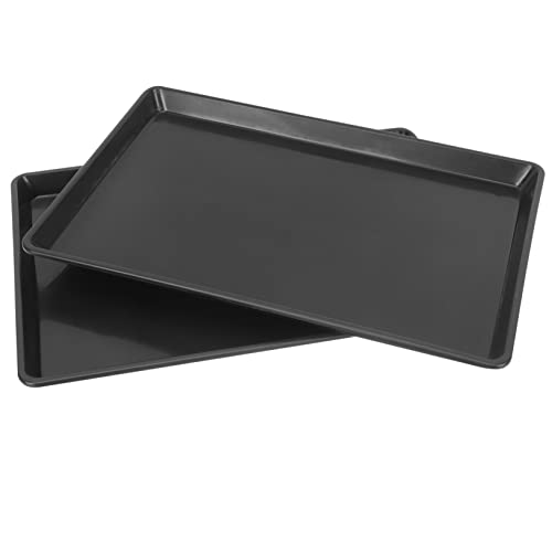 HOMOBABE 2 Stück Toilettenschüssel Haustier Hundetablett Für Zwinger Kleintierkäfigtablett Hundehütte Ersatz Hundetabletts Welpe Hundekäfigpfanne Hundebox Tablett Coop Black Plastik HOMOBABE 2 Stück Toilettenschüssel Haustier Hundetablett Für Zwinger Kleintierkäfigtablett Hundehütte Ersatz Hundetabletts Welpe Hundekäfigpfanne Hundebox Tablett Coop Black Plastik von HOMOBABE