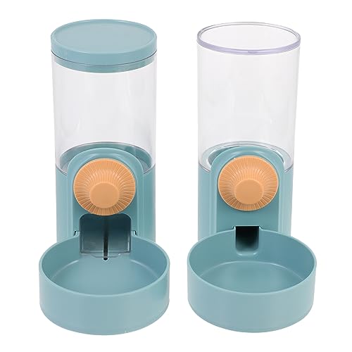 HOMOBABE 2 Stück Trinkbrunnen für Haustiere wasserflasche Gravity Cat Feeder Kaninchenwasserspender Kaninchenfutterautomat wasserspender für Hunde pp Dark Green HOMOBABE 2 Stück Trinkbrunnen für Haustiere wasserflasche Gravity Cat Feeder Kaninchenwasserspender Kaninchenfutterautomat wasserspender für Hunde pp Dark Green von HOMOBABE