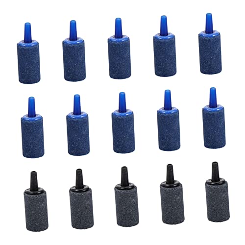 HOMOBABE 20Stücke Aquarium Luftstein Blasendiffusor für Optimale Sauerstoffverteilung für Schläuche mit Innendurchmesser für Aquarien von HOMOBABE