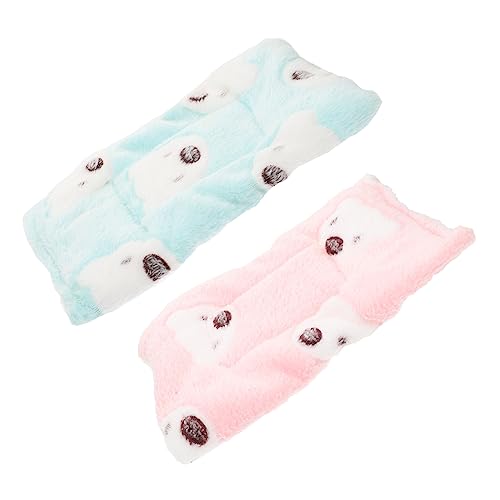 HOMOBABE 2Stücke Haustier Schlafnest für Hamster und Meerschweinchen Warmes Bequemes Bett Pad aus Langlebigem Material für Nager und Kleintiere HOMOBABE 2Stücke Haustier Schlafnest für Hamster und Meerschweinchen Warmes Bequemes Bett Pad aus Langlebigem Material für Nager und Kleintiere von HOMOBABE