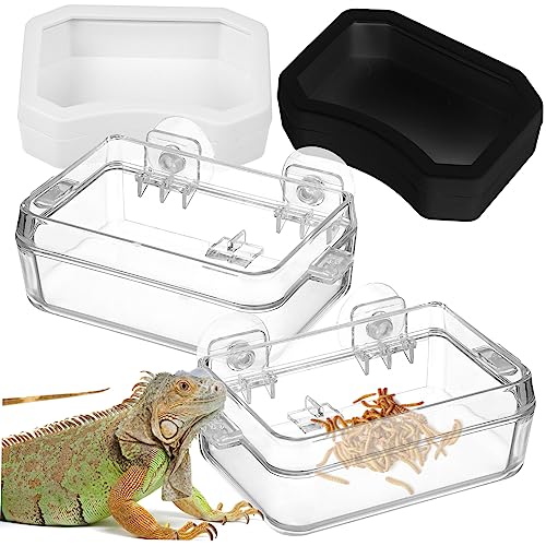 HOMOBABE 2Stücke Reptilien Futter und Wasserschalen Escape Schüssel mit Wasserbecken für Eidechsen und Andere Reptilien Transparent HOMOBABE 2Stücke Reptilien Futter und Wasserschalen Escape Schüssel mit Wasserbecken für Eidechsen und Andere Reptilien Transparent von HOMOBABE