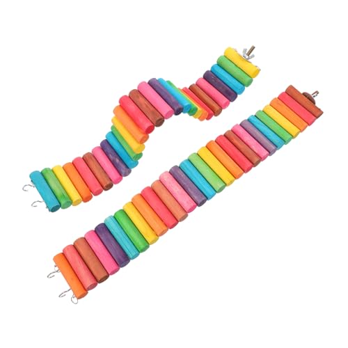 HOMOBABE 2stücke Holz Hamsterbrücke Multifunktionale Kletterleiter Für Hamster Und Kleintiere Sicheres Spielzeug Zur Stressreduktion Und Zahnpflege Für Käfige Und Kreative Gestaltung HOMOBABE 2stücke Holz Hamsterbrücke Multifunktionale Kletterleiter Für Hamster Und Kleintiere Sicheres Spielzeug Zur Stressreduktion Und Zahnpflege Für Käfige Und Kreative Gestaltung von HOMOBABE