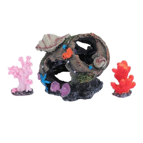 HOMOBABE 3 Stück Aquarium Landschaftsbau Fischtankhöhlen Versteck der Fischhöhle Aquarium Versteckhöhle Fischhöhle für Aquarium Höhlenfischtankdekoration Aquariumhöhlen Harz HOMOBABE 3 Stück Aquarium Landschaftsbau Fischtankhöhlen Versteck der Fischhöhle Aquarium Versteckhöhle Fischhöhle für Aquarium Höhlenfischtankdekoration Aquariumhöhlen Harz von HOMOBABE