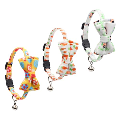 HOMOBABE 3 Stück Einstellbarer Kaninchenkragen Katzenhalsband Schnellverschluss Für Katzenhalsbänder Haustier Name Kätzchen Zubehör Katzenzubehör Schild Glocke Colorful HOMOBABE 3 Stück Einstellbarer Kaninchenkragen Katzenhalsband Schnellverschluss Für Katzenhalsbänder Haustier Name Kätzchen Zubehör Katzenzubehör Schild Glocke Colorful von HOMOBABE