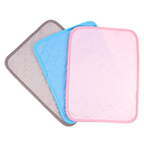 HOMOBABE 3 Stück Hamster Kühlmatte Sommer Meerschweinchen Kühlmatte Wasserdicht Saugfähig Für Meerschweinchenmatte Unterlage Waschbare Hamstermatte Kühlung Hamster -kühlbett Stoff HOMOBABE 3 Stück Hamster Kühlmatte Sommer Meerschweinchen Kühlmatte Wasserdicht Saugfähig Für Meerschweinchenmatte Unterlage Waschbare Hamstermatte Kühlung Hamster -kühlbett Stoff von HOMOBABE