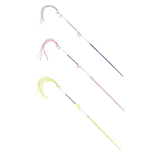 HOMOBABE 3 Stück Lustiges Katzenspielzeug Katzen-Teaser- Katzenstäbe Für Wohnungskatzen Katzen-Teaser-zauberstab Teaserspielzeug Stöcke Katzen-Teaser-Stick PVC-Rohr HOMOBABE 3 Stück Lustiges Katzenspielzeug Katzen-Teaser- Katzenstäbe Für Wohnungskatzen Katzen-Teaser-zauberstab Teaserspielzeug Stöcke Katzen-Teaser-Stick PVC-Rohr von HOMOBABE