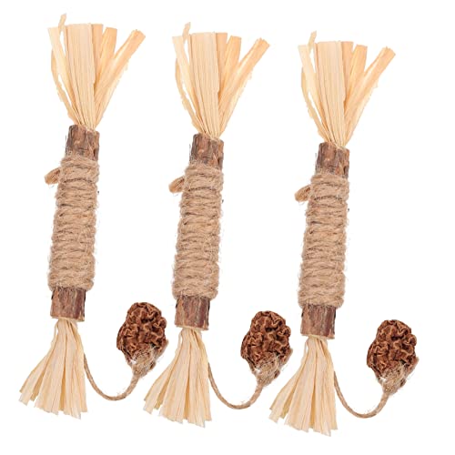 HOMOBABE 3 Stück Maomutianisches Polygonum- Katzen mundgeruch katzenmöbel Kaustäbchen für Katzen Katzenzähne reinigendes Kauspielzeug Silberstock silbernes Polygonum Holz HOMOBABE 3 Stück Maomutianisches Polygonum- Katzen mundgeruch katzenmöbel Kaustäbchen für Katzen Katzenzähne reinigendes Kauspielzeug Silberstock silbernes Polygonum Holz von HOMOBABE