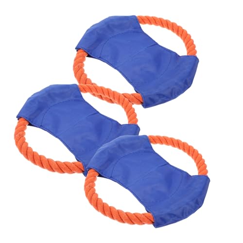 HOMOBABE 3 Stück Teiliges Hundespielzeug aus Strapazierfähigem Material Interaktives Wurfspielzeug für Hunde Trainieren und Fördert die Beschäftigung und Zufällige Farbe Zufällige Farbe von HOMOBABE