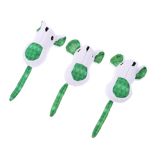 HOMOBABE 3stücke Teiliges Plüsch-mäuse-Spielzeug Für Katzen Interaktives Katzenspielzeug Jagdinstinkte Für Kätzchen Und Katzen Mit Weichem Material Und Ansprechendem Design HOMOBABE 3stücke Teiliges Plüsch-mäuse-Spielzeug Für Katzen Interaktives Katzenspielzeug Jagdinstinkte Für Kätzchen Und Katzen Mit Weichem Material Und Ansprechendem Design von HOMOBABE