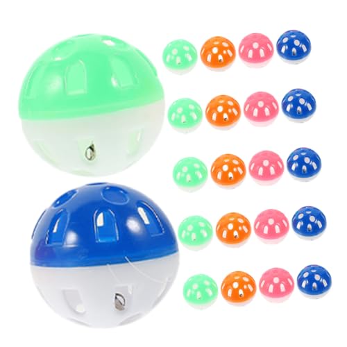 HOMOBABE 36stücke Teiliges Katzen-spielzeugset Glocke Interaktive Spielbälle Für Katzen Zum Spielen Und Trainieren Fördert Die Aktivität Und Einsamkeit HOMOBABE 36stücke Teiliges Katzen-spielzeugset Glocke Interaktive Spielbälle Für Katzen Zum Spielen Und Trainieren Fördert Die Aktivität Und Einsamkeit von HOMOBABE