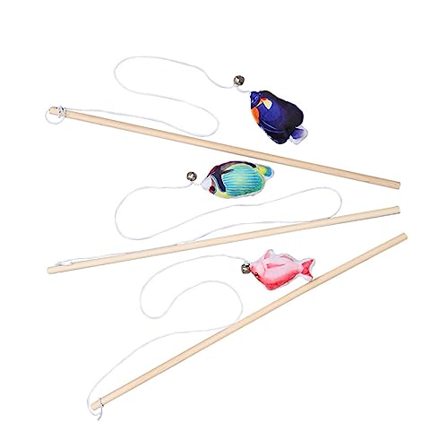 HOMOBABE 3Stücke Katzenteaser mit Katzenminze Interaktives zur Aktivität und Gesundheit Ihrer Kreative Design Sticks für Stundenlangen Spielspaß HOMOBABE 3Stücke Katzenteaser mit Katzenminze Interaktives zur Aktivität und Gesundheit Ihrer Kreative Design Sticks für Stundenlangen Spielspaß von HOMOBABE