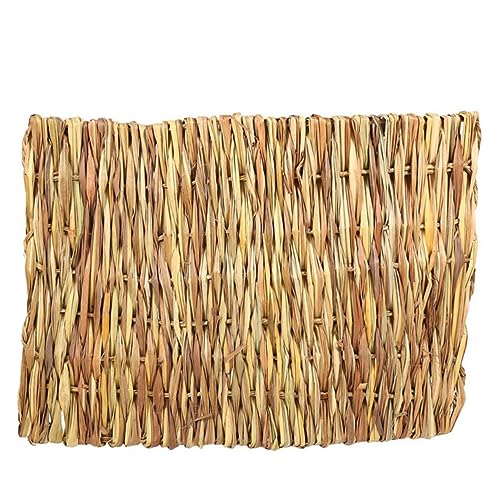 HOMOBABE 3Stücke Kleine Haustier Grasmatte Pack Essbare Spielzeugmatte für Nager und Kleintiere Umweltfreundliche Konstruktion aus Seegras Entspannen und Kauen HOMOBABE 3Stücke Kleine Haustier Grasmatte Pack Essbare Spielzeugmatte für Nager und Kleintiere Umweltfreundliche Konstruktion aus Seegras Entspannen und Kauen von HOMOBABE