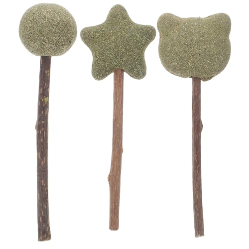 HOMOBABE 3Stücke Teiliges Katzenminze Kauspielzeug Zahnpflege für Kätzchen Interaktive Mundpflege mit Stern Ball und Design für Gesunde und Katzen HOMOBABE 3Stücke Teiliges Katzenminze Kauspielzeug Zahnpflege für Kätzchen Interaktive Mundpflege mit Stern Ball und Design für Gesunde und Katzen von HOMOBABE