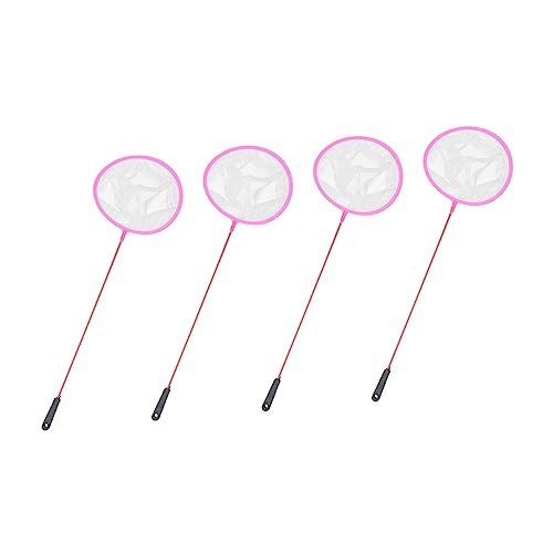 HOMOBABE 4 Stück Fangnetz Für Kleine Haustiere Anti-Biss-Handschuhe Produkt Frettchenspielzeug Hängematte Fangen Frettchen Netz Hamsterzubehör Kleines Fischnetz Für Aquarium Plastik von HOMOBABE