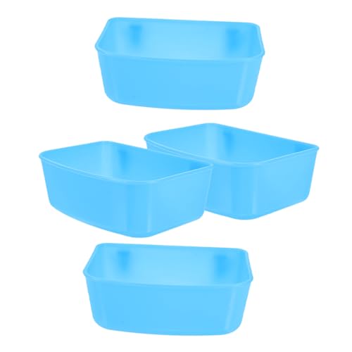 HOMOBABE 4 Stück Hängende Vogelfutter und Wasserschalen aus Kunststoff für Käfige Wiederverwendbare Futterspender für Papageien und Kleintiere Einfache Optimaler Kapazität HOMOBABE 4 Stück Hängende Vogelfutter und Wasserschalen aus Kunststoff für Käfige Wiederverwendbare Futterspender für Papageien und Kleintiere Einfache Optimaler Kapazität von HOMOBABE