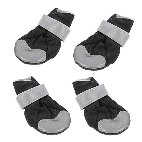 HOMOBABE 4 Stück Haustierschuhe Welpen Winterschuhe Hundesocken Pfotenschutz Hundestiefel Für Kaltes Wetter Hundegriffsocken Verstellbare Pfoten Hundefußwärmer Nicht Hundestiefel HOMOBABE 4 Stück Haustierschuhe Welpen Winterschuhe Hundesocken Pfotenschutz Hundestiefel Für Kaltes Wetter Hundegriffsocken Verstellbare Pfoten Hundefußwärmer Nicht Hundestiefel von HOMOBABE