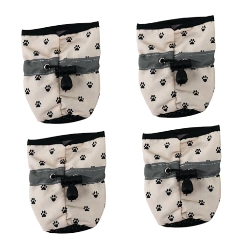 HOMOBABE 4 Stück Hundeschuhe Mit Weicher Sohle Wasserdicht Sohlenschutz Für Die Unterseite des Schuhschutzes Hunde Schneestiefel Hundeschuhe Mittlerer Größe Haustierschuhe Für HOMOBABE 4 Stück Hundeschuhe Mit Weicher Sohle Wasserdicht Sohlenschutz Für Die Unterseite des Schuhschutzes Hunde Schneestiefel Hundeschuhe Mittlerer Größe Haustierschuhe Für von HOMOBABE