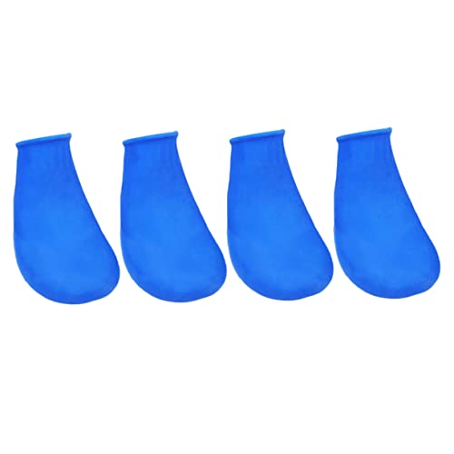 HOMOBABE 4 Stück Hundeschuhe Stiefel Regen rutschfeste Hundesocken Nicht Körperpflege Pfotenschuhe Für Hunde Wanderschuhe Für Hunde Haustierbedarf Abdeckung Hund Galoschen Blue HOMOBABE 4 Stück Hundeschuhe Stiefel Regen rutschfeste Hundesocken Nicht Körperpflege Pfotenschuhe Für Hunde Wanderschuhe Für Hunde Haustierbedarf Abdeckung Hund Galoschen Blue von HOMOBABE