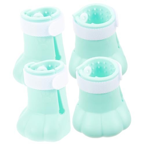 HOMOBABE 4 Stück Katzenfüße Nagel Stiefel Drinnen Kratzer Katzenschuhe Kratzen Katze Füße Abdeckung Katzenfußabdeckungen Waschen Krallenschutz Für Katzen Kätzchenschuhe Hellgrün Kieselgel HOMOBABE 4 Stück Katzenfüße Nagel Stiefel Drinnen Kratzer Katzenschuhe Kratzen Katze Füße Abdeckung Katzenfußabdeckungen Waschen Krallenschutz Für Katzen Kätzchenschuhe Hellgrün Kieselgel von HOMOBABE
