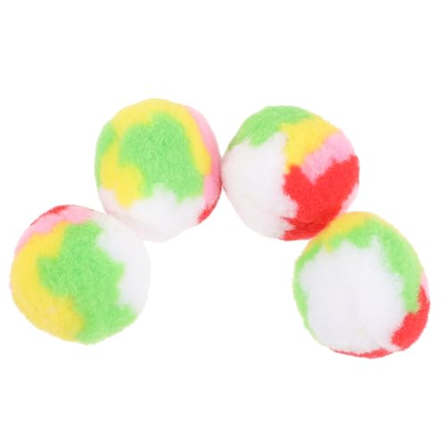 HOMOBABE 4 Stück Katzenspielzeugball für Katzenbälle Zahnen Bälle interaktives katzenspielzeug Interactive cat Toy Bälle für Katzen Kratzball für Haustiere Plüsch HOMOBABE 4 Stück Katzenspielzeugball für Katzenbälle Zahnen Bälle interaktives katzenspielzeug Interactive cat Toy Bälle für Katzen Kratzball für Haustiere Plüsch von HOMOBABE