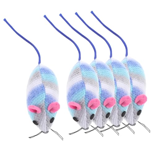 HOMOBABE 5 Stück Gefüllte Katzenspielzeuge Katzenrasselmäuse Katzenspielzeug Katzentunnelspielzeug Katzenmaus Bewegliche Katzenminze Mäuse Katzenspielzeug Kätzchenmaus HOMOBABE 5 Stück Gefüllte Katzenspielzeuge Katzenrasselmäuse Katzenspielzeug Katzentunnelspielzeug Katzenmaus Bewegliche Katzenminze Mäuse Katzenspielzeug Kätzchenmaus von HOMOBABE
