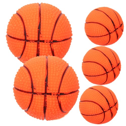 HOMOBABE 5 Stück Sound Basketballspielzeug Haustiere Welpen kauen kleines hundespielzeug quietscht Korb Haustier-Basketball kleines quietschendes Vinyl Orange HOMOBABE 5 Stück Sound Basketballspielzeug Haustiere Welpen kauen kleines hundespielzeug quietscht Korb Haustier-Basketball kleines quietschendes Vinyl Orange von HOMOBABE
